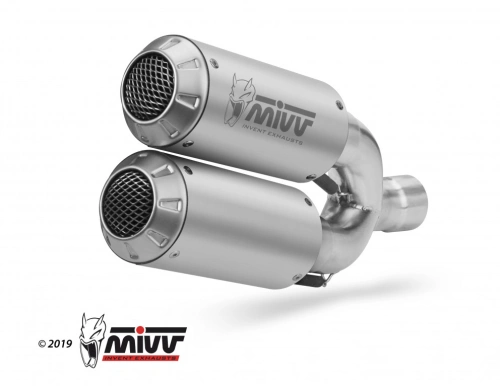 Full exhaust system 4x2x1x2 MIVV MK3 H.073.SM3X Nerez