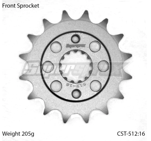 Řetězové kolečko SUPERSPROX CST-512:16 16 zubů, 520