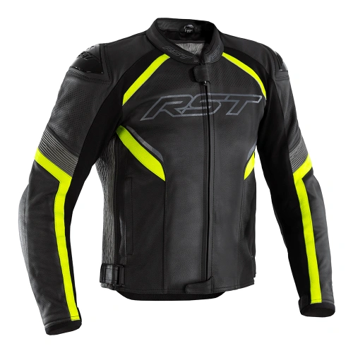 RST 2530 Sabre CE Mens Leather Jacket F.YEL