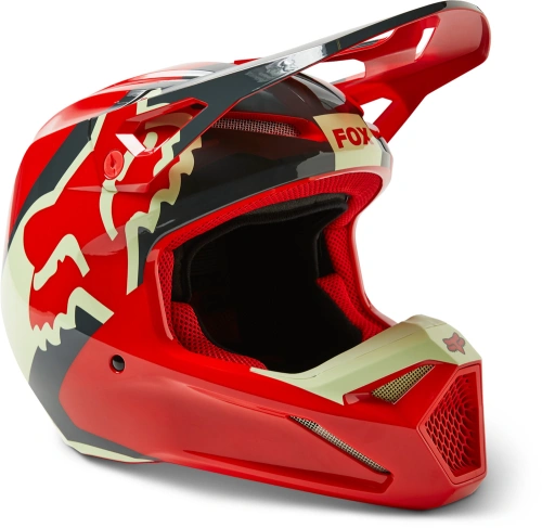 Přilba Fox V1 Xpozr Helmet Dot/Ece Fluo Red