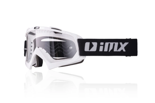 IMX MUD WHITE brýle MX - sklo čiré