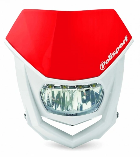 Maska se světlem POLISPORT HALO LED červená CR 04