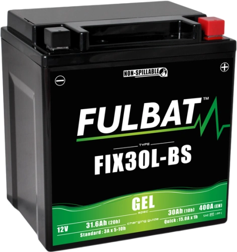 Gelová baterie FULBAT FIX30L-BS GEL