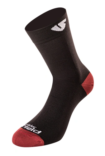 Ponožky BLACK-RED UNDERSHIELD (černá/červená)