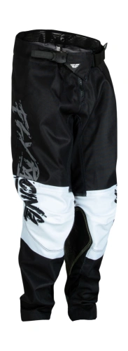 Kalhoty KINETIC KHAOS, FLY RACING - USA dětské (šedá/černá/bílá)