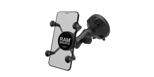 Kompletní sestava univerzálního držáku mobilního telefonu X-Grip s přísavkou na sklo, rameno 70 mm, RAM Mounts