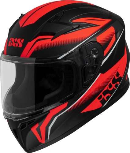 Integrální helma iXS iXS136 2.0 X14807 matná černá-červená