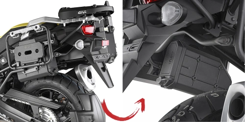 TL1146KIT specifický držák pro S 250 na PL3105CAM pro Ducati Multistrada 950 (17), Versys 1000 (17)