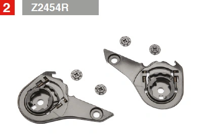 Z2454R pár mechanismů pod boční úchyty plexi přilby 50.4 Sniper