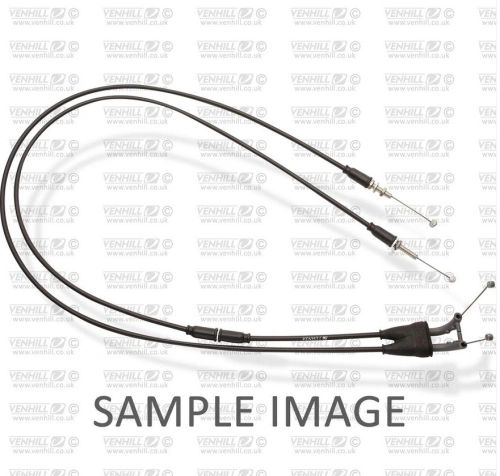 Lanka plynu (pár) Venhill K01-4-038-BK featherlight černý