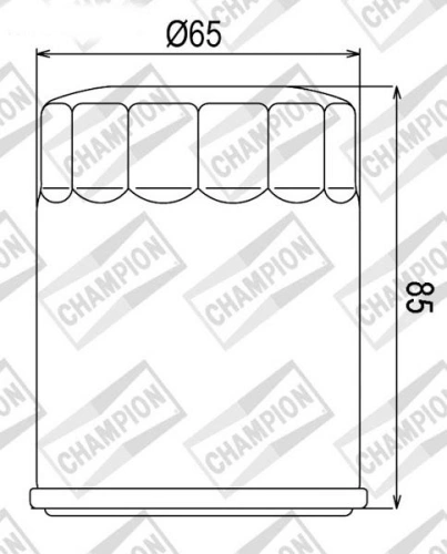 Olejový filtr CHAMPION COF048 100609685