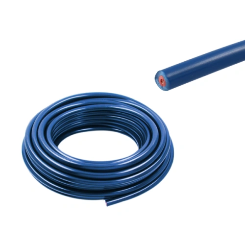 Kabel zapalovací svíčky RMS 246490011 modrá 10 m 7 mm
