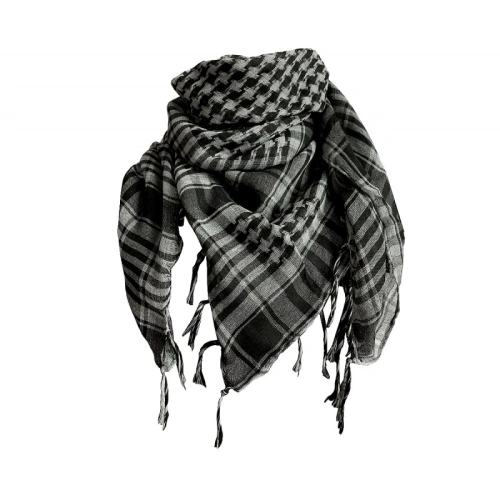 Šátek palestina - černo/šedý