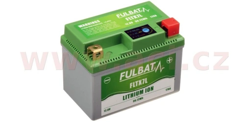 Lithiová baterie  LiFePO4  YTX7L-BS FULBAT  12V, 2,4Ah, 170A, hmotnost 0,45 kg, 113x70x85
