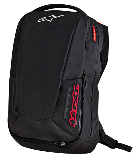 Batoh CITY HUNTER, ALPINESTARS (černý/červený, objem 25 l)