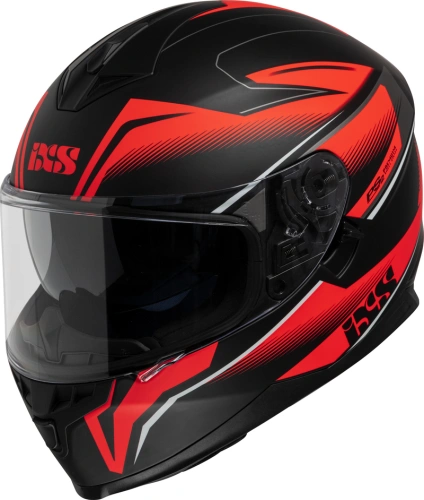 Integrální helma iXS iXS1100 2.3 X14085 matná černá-červená