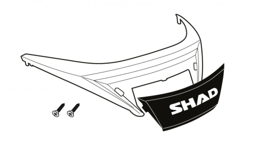 Reflexní prvky SHAD D1B341CAR (for colour cover) pro SH34