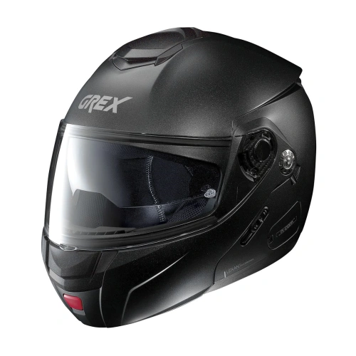 Moto helma Grex G9.2 Kinetic N-com ČERNÁ GRAFITOVÁ