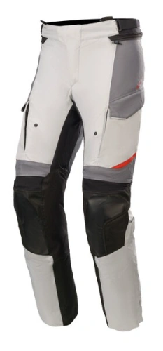 Kalhoty ANDES DRYSTAR ALPINESTARS (světle šedá/tmavě šedá/černá/červená)