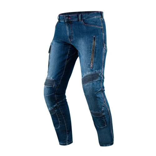Kevlarové džíny REBELHORN VANDAL DENIM WASHED BLUE