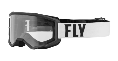 Brýle FOCUS, FLY RACING (černá/bílá)