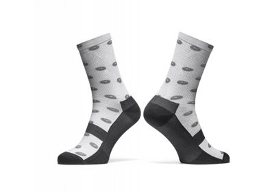Ponožky FUN - 15 cm white/grey