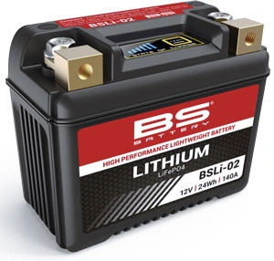 Lithiová motocyklová baterie BS-BATTERY BSLI-02