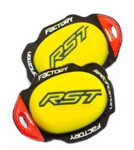 RST 101924 FACTORY REVERSE VELCRO KNEE SLIDERS RST FLUO.YELLOW