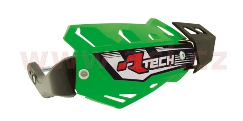 Kryty páček FLX ATV, RTECH (zelené, 4 varianty v 1, vč. montážní sady)