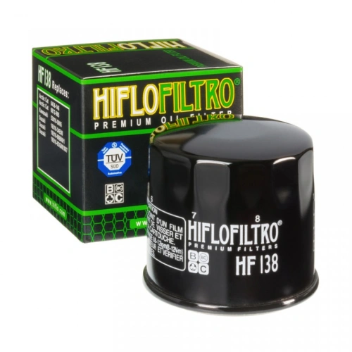 Olejový filtr HF138C, HIFLOFILTRO (Chrom)