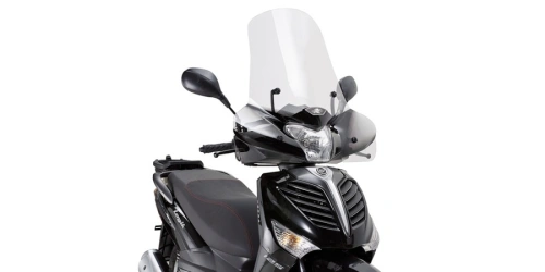 KAPPA čiré plexi Honda SH 300l (07-14), Vision 50-110 (11-18), Yamaha D'elight 125 (17-18)