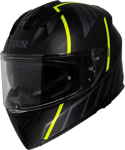 Integrální helma iXS iXS 217 2.0 X14092 matně černá-neonově žlutá
