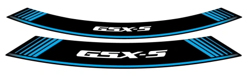 Linka na ráfek PUIG GSXS 9442A modrá linky na ráfek - sada 8ks