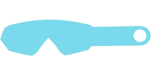 Strhávací slídy plexi pro brýle THOR řady ENEMY/HERO, Q-TECH (10 vrstev v balení, čiré)