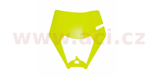 Přední maska enduro KTM, RTECH (neon žlutá)