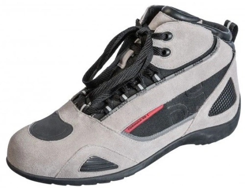 FORMULA X3  -  Moderní sportovní obuv z kůže a textilních vláken šedo - černá 36