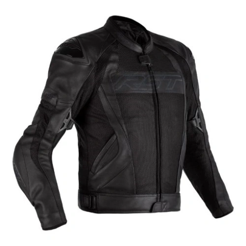 RST 2526 Tractech Evo 4 Leather Mesh CE Mens Leather Jacket BLK
