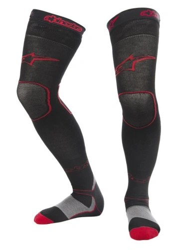 Ponožky MX ALPINESTARS (černá/červená)