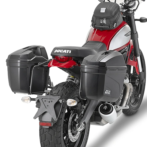 PL7407 trubkový nosič Ducati Scrambler 400/800 (15-20) pro boční kufry GIVI E 22