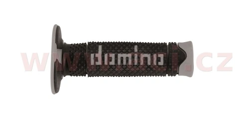 Gripy A260 (offroad) délka 120 mm, DOMINO (černo-šedé)