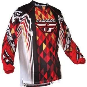 Fly Racing Kinetic Jersey red/black
