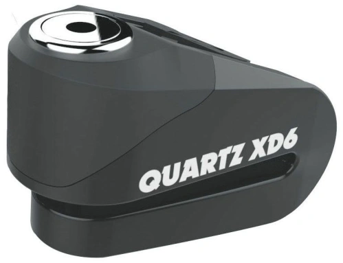 Zámek kotoučové brzdy Quartz XD6, OXFORD (černý, průměr čepu 6 mm)
