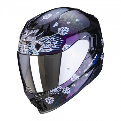 Moto přilba SCORPION EXO-520 AIR TINA černý chameleon