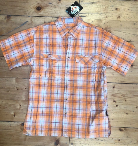 Trans Canada orange - pánská košile, krátký rukáv
