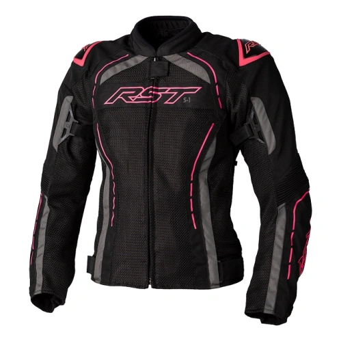 RST 3118 S1 Mesh CE Ladies Textile Jacket Pink