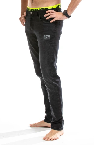 Kalhoty, jeansy , SPRINGBASE 101 RIDERS (černé, vel. 2XL)