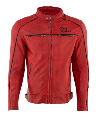 Rusty Stitches Jacket Chase Red-Black